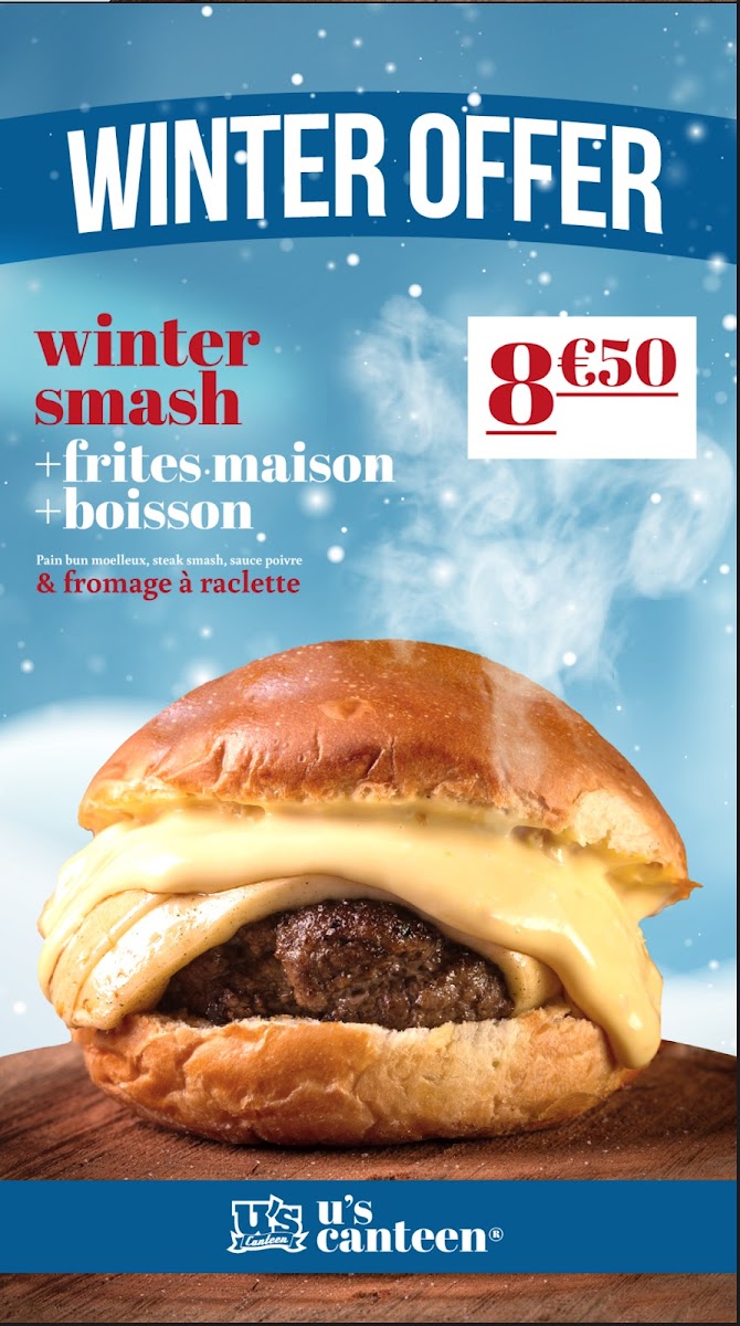 Menu U's Canteen - Paris 14-7