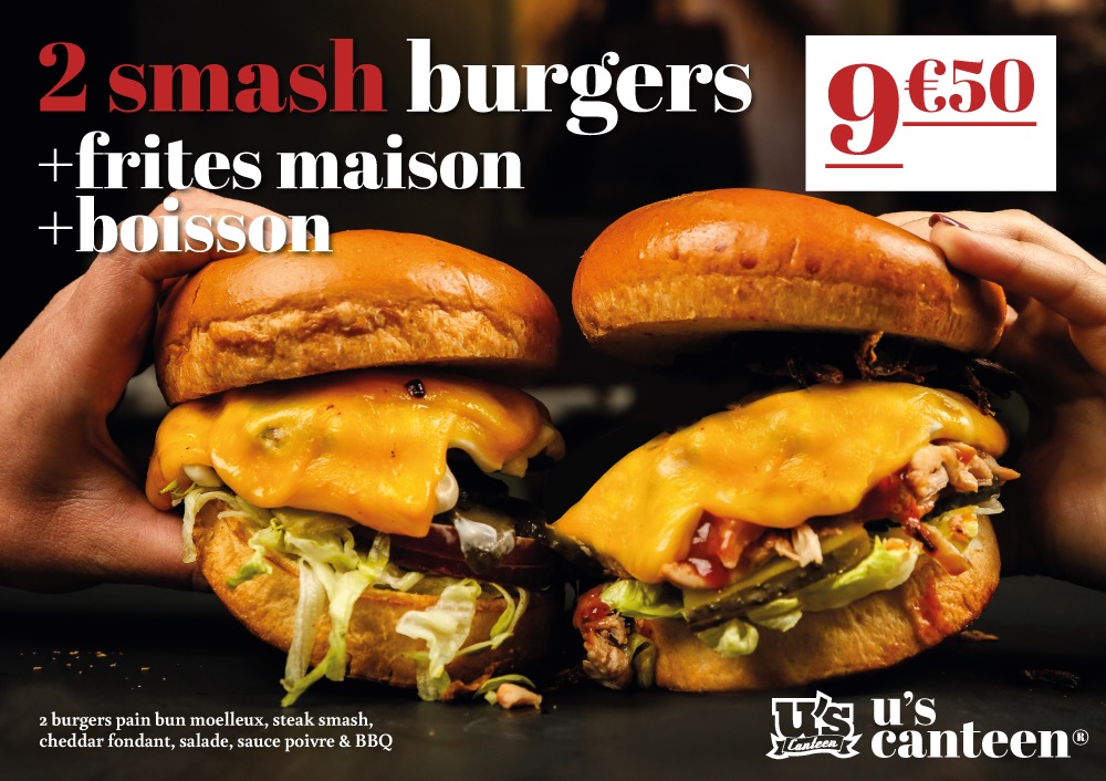 Menu U's Canteen - Paris 14-8